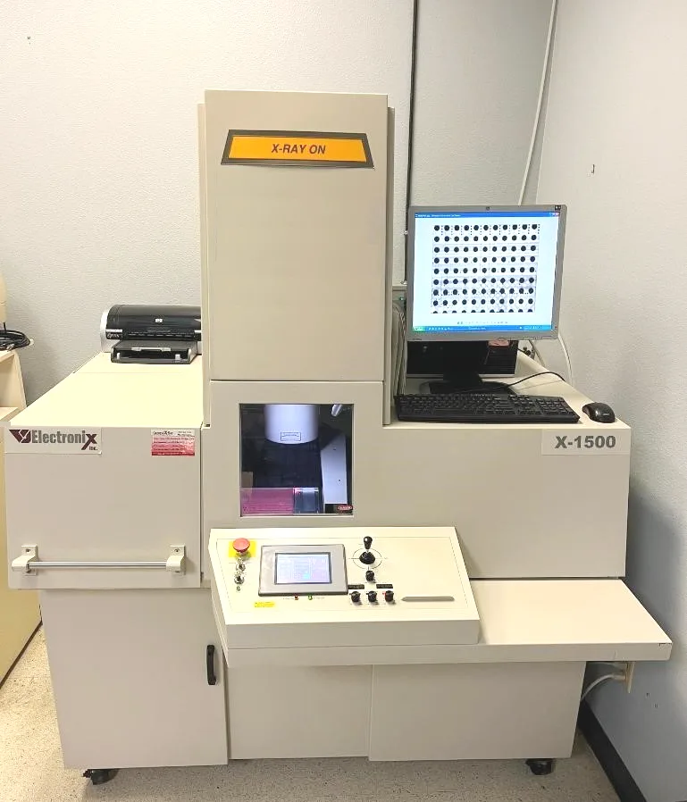 X-Ray Inspection equipment at SMT Devices