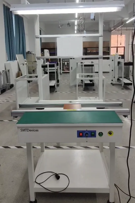 SMT Devices SMT Inspection Station Conveyor 1.2 Meter PCB Conveyors