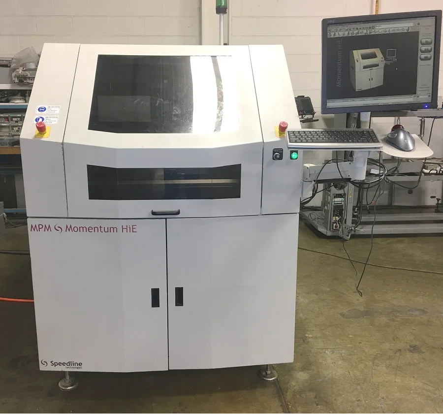 Speedline MPM MPM Momentum HiE Screen Printers