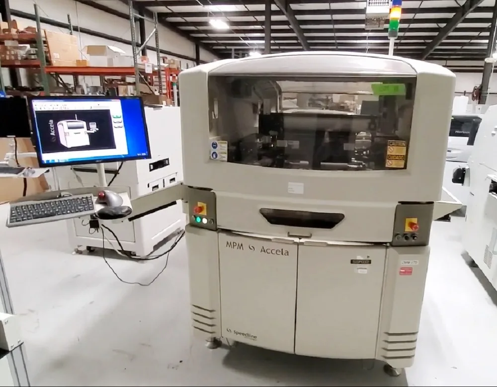 Speedline MPM MPM Speedline Accela Screen Printer 2D Screen Printers