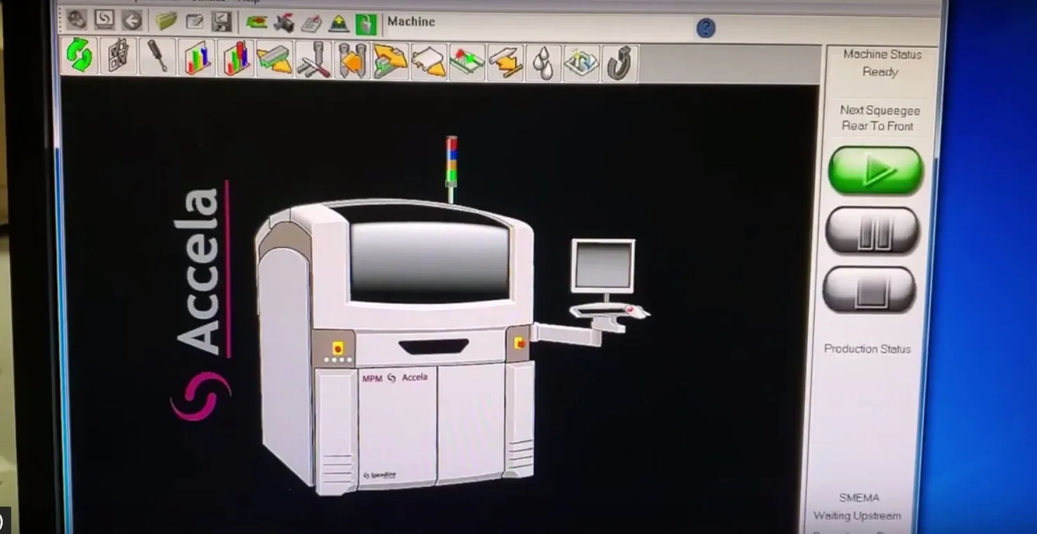 Speedline MPM MPM Speedline Accela Screen Printer 2D screen printers view 4