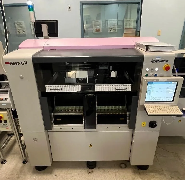 Assembleon Pick and Place Machine Topaz Xi II with LCS Tray Loader Pick & Place