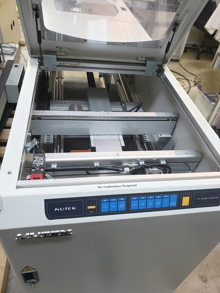Nutek PCB SMT Shuttle Traverse Conveyor NTM910TVXL Yr 2020 Excellent System pcb conveyors view 4