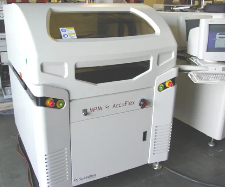 Speedline MPM Fully Automated Screen Printer MPM Accuflex Screen Printer Screen Printers